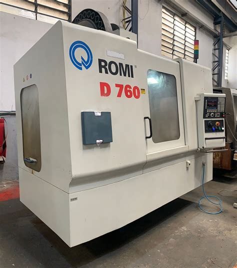 centro de usinagem cnc romi|Linha ROMI D .